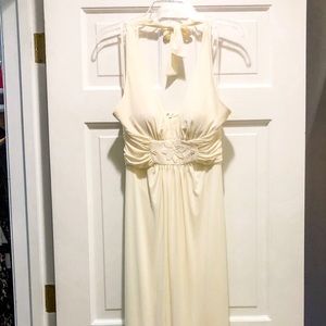 Off White Maxi with Beads